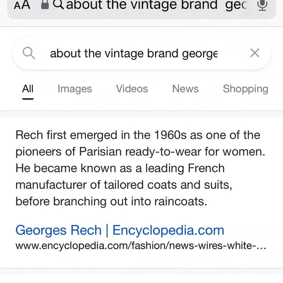 Vintage luxury suit set / tuxedo style George’s Rech strapless dress w/ jacket - Picture 15 of 16